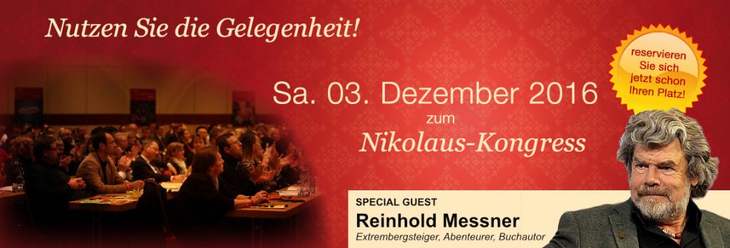 Banner Nikolaus-Kongress Institut Enkelmann Königstein