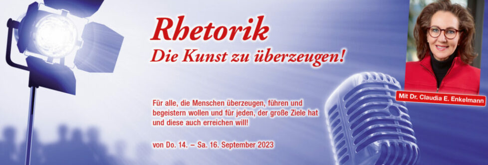 Seminar Rhetorik und Körpersprache Bild Seminar Rhetorik
