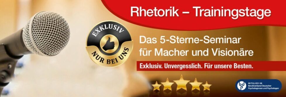 Bild Seminar Rhetorik-Trainingstage