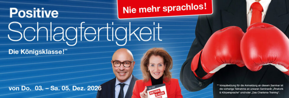 Bild Seminar Positive Schlagfertigkeit